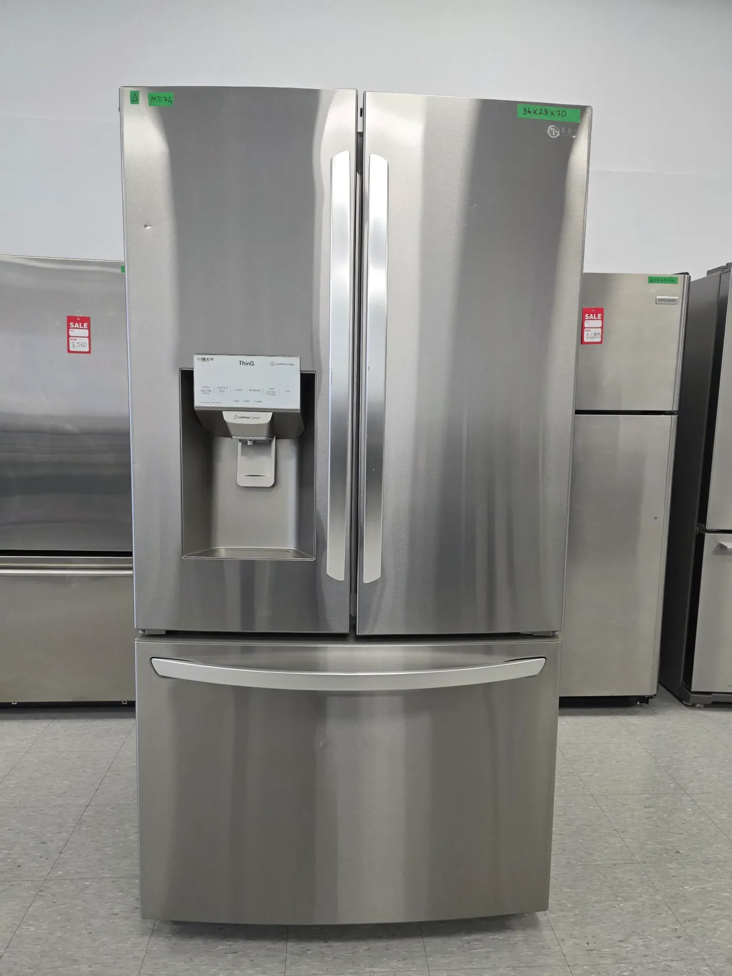 LG 36" French Door Fridge-LFX26973S