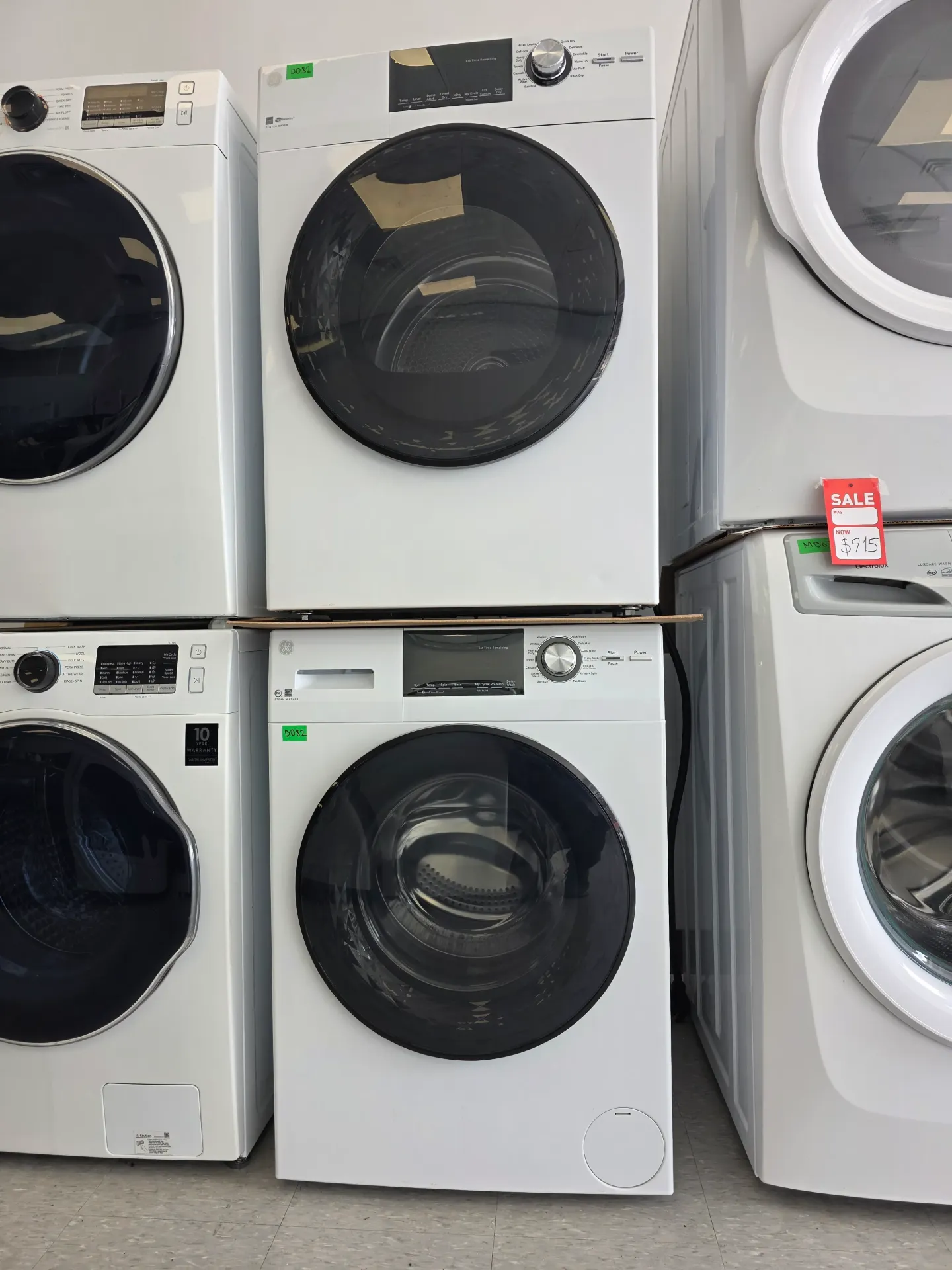GE 24" Front Load Washer and Dryer Set