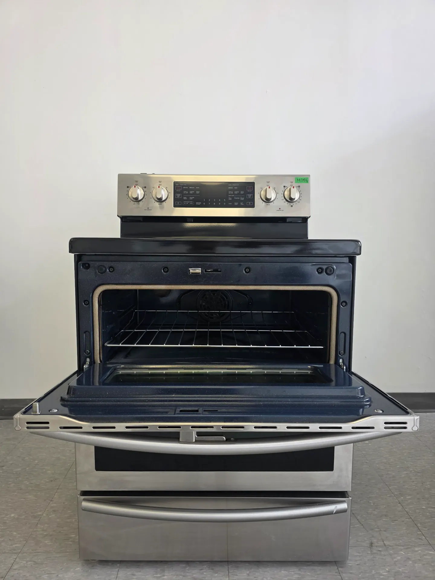 Samsung 30" Glass Top Double Oven Range