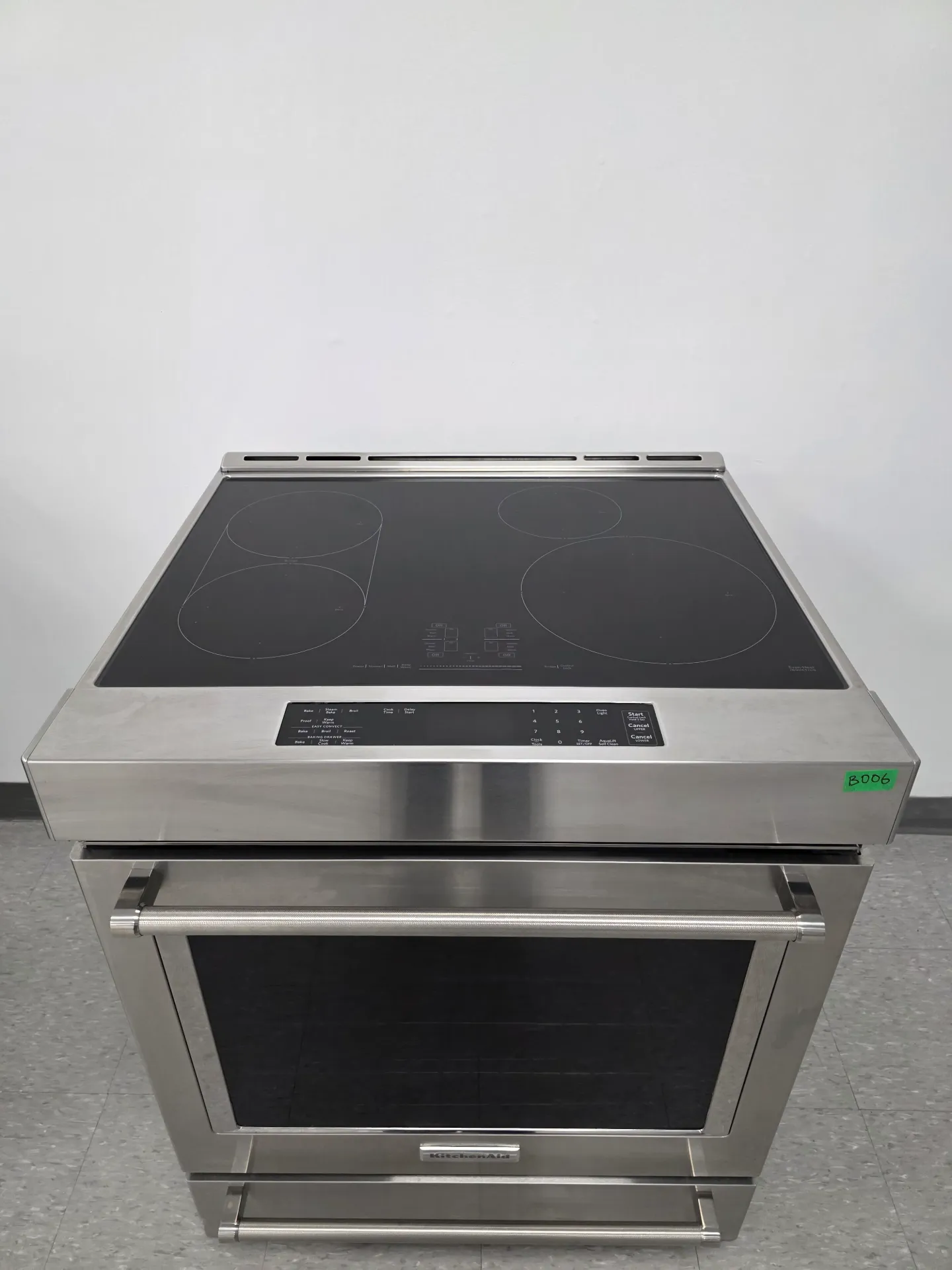 [B006] KitchenAid 30" Induction Range