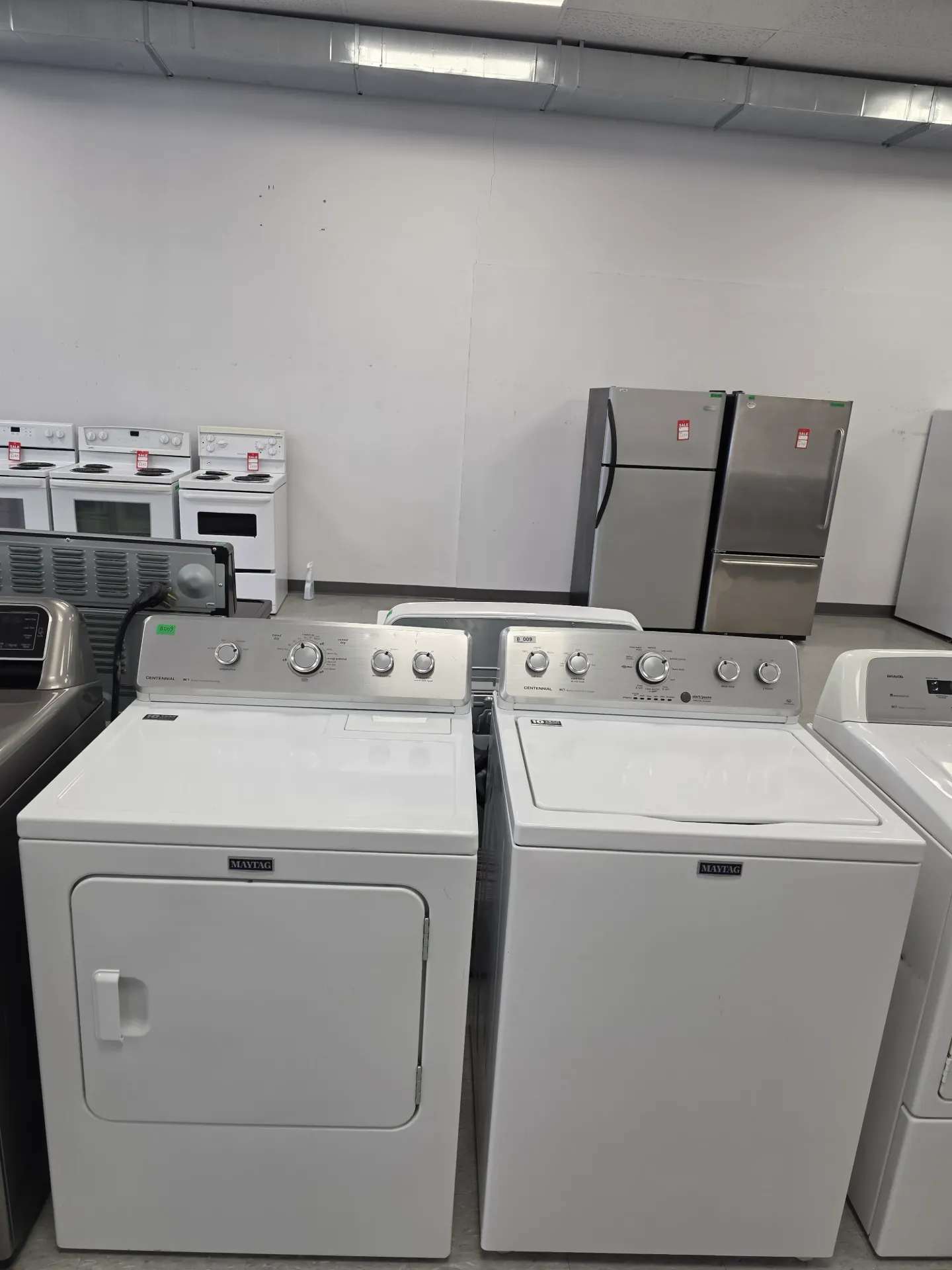 Maytag 27" Top Load Washer and Dryer Set
