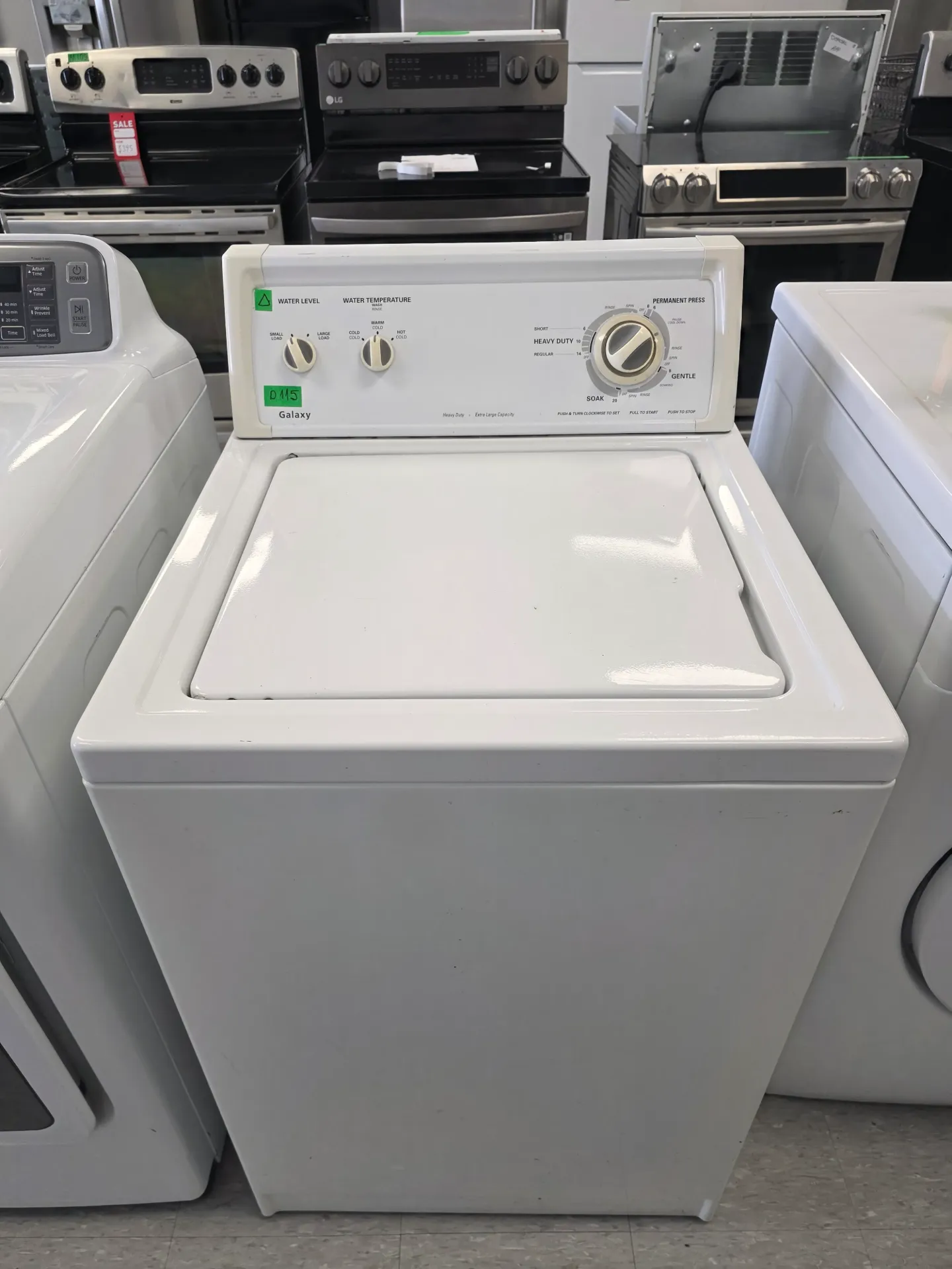 Galaxy 24" Top Load Washer-110.19202200