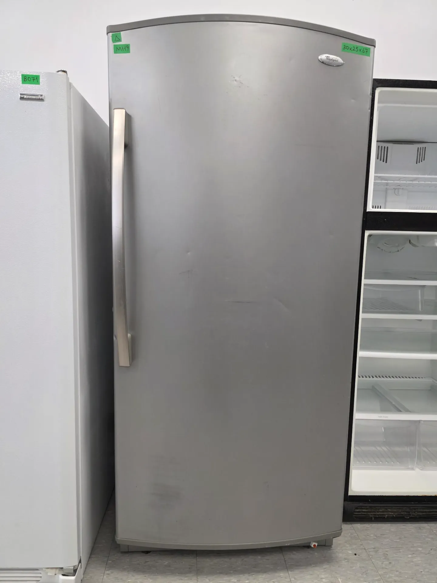Whirlpool 30" Upright Freezer-EV185NXTN 01