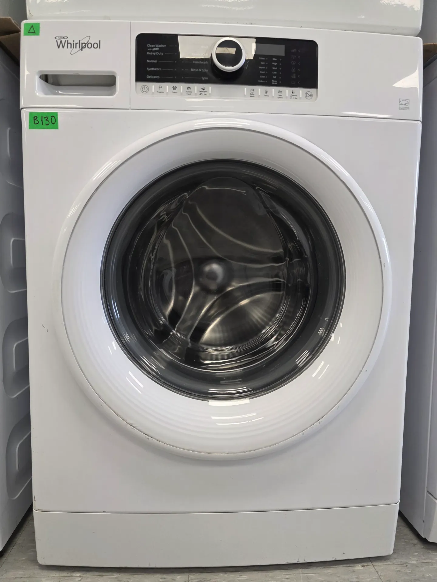 Whirlpool 24" Front Load Washer-WFW3090GW