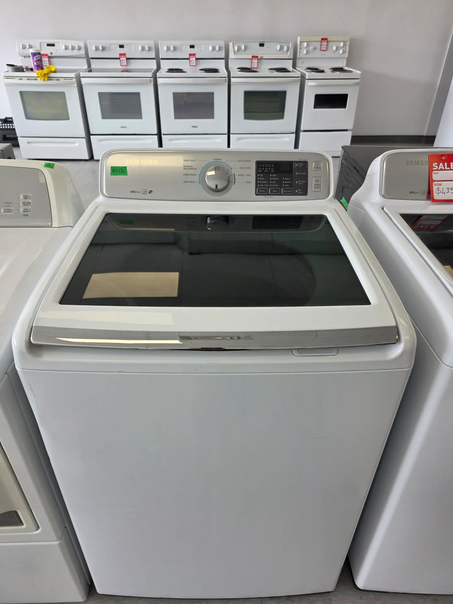 [B012] Samsung 27" Top Load Washer-WA45N7150AW/A4