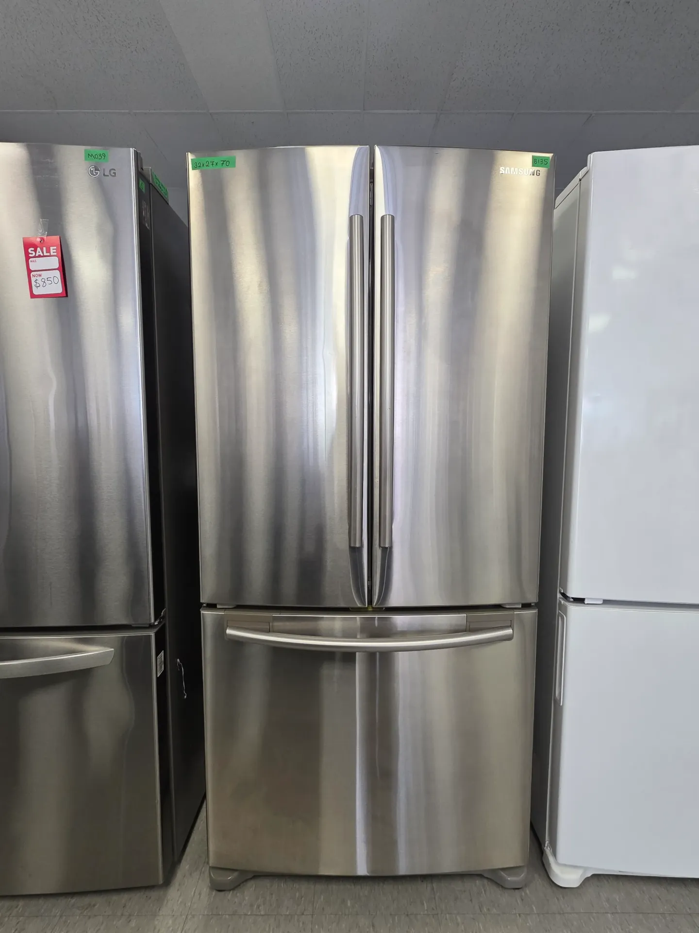 Samsung 32" French Door Fridge-RF217ACRS