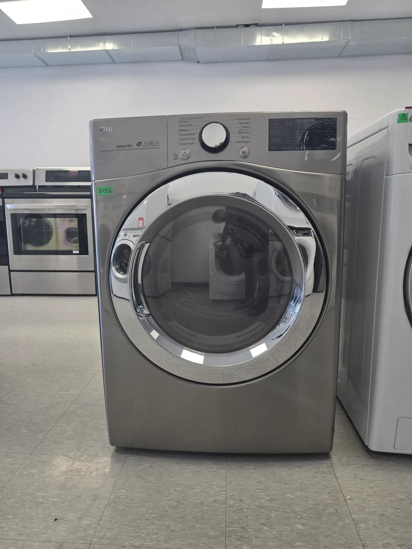 LG 27" Front Load Dryer-DLEX3700V