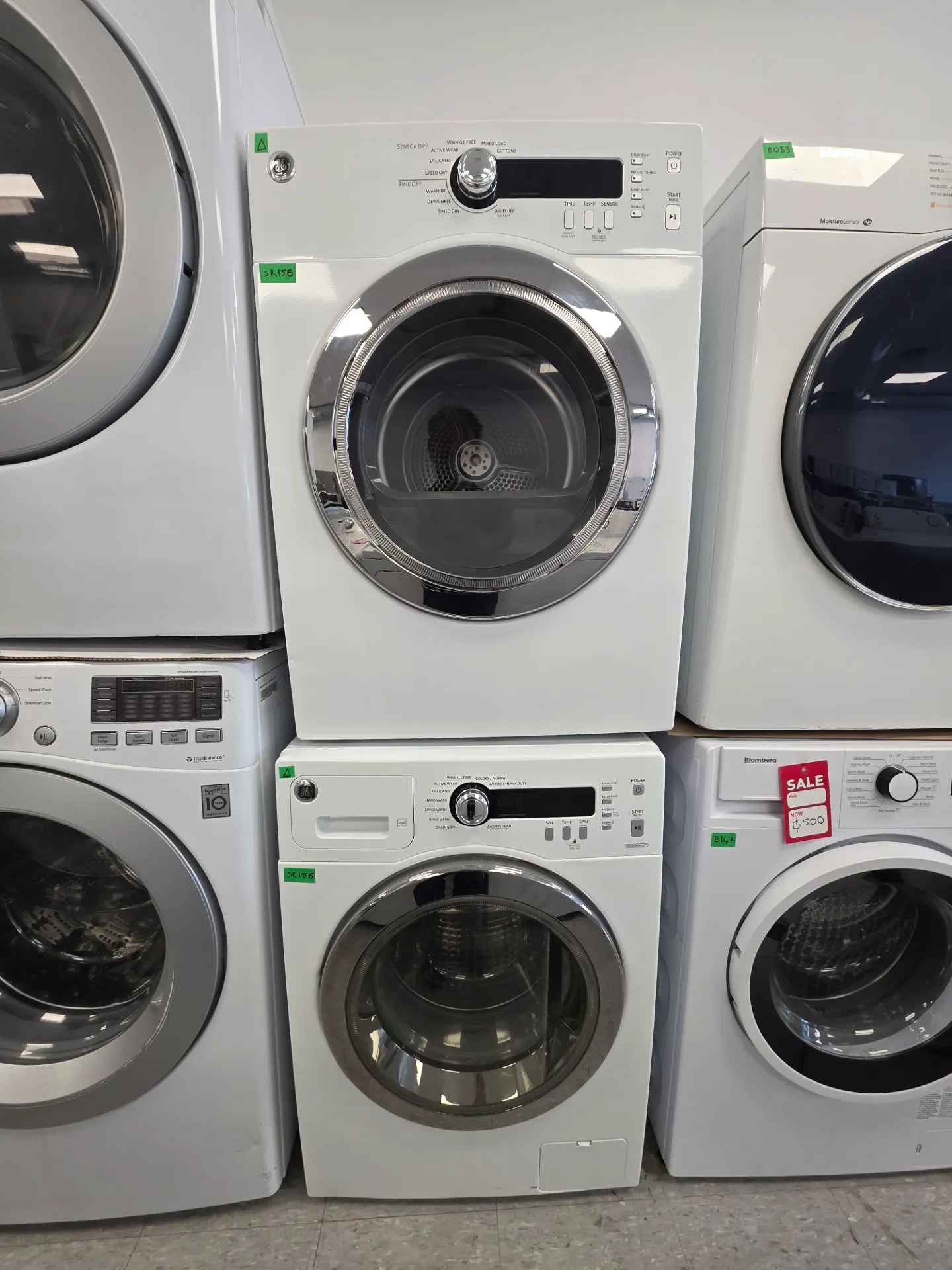 GE 24" Front Load Washer and Dryer Set