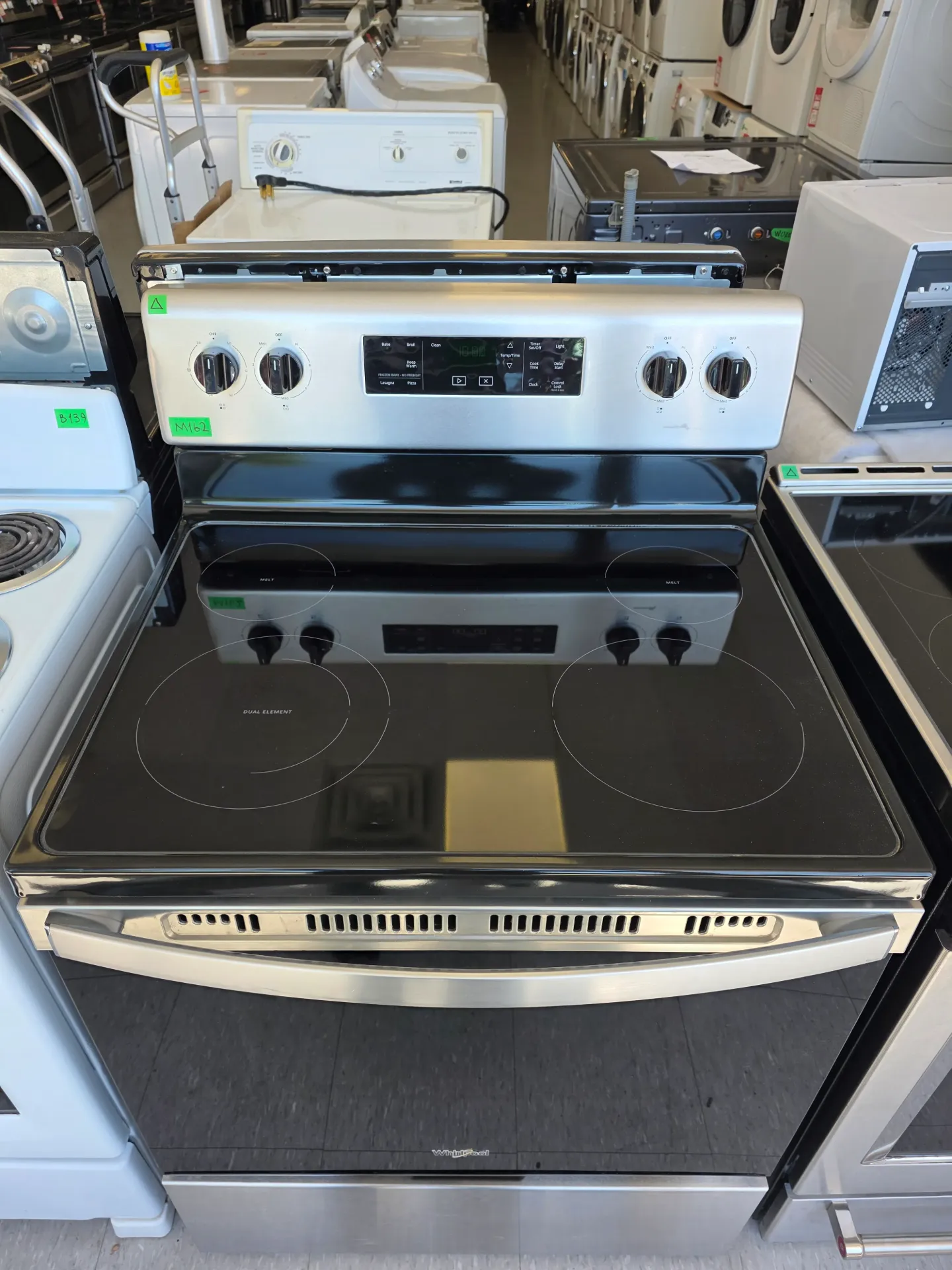 Whirlpool 30" Glass Top Range-YWFE515S0JS1