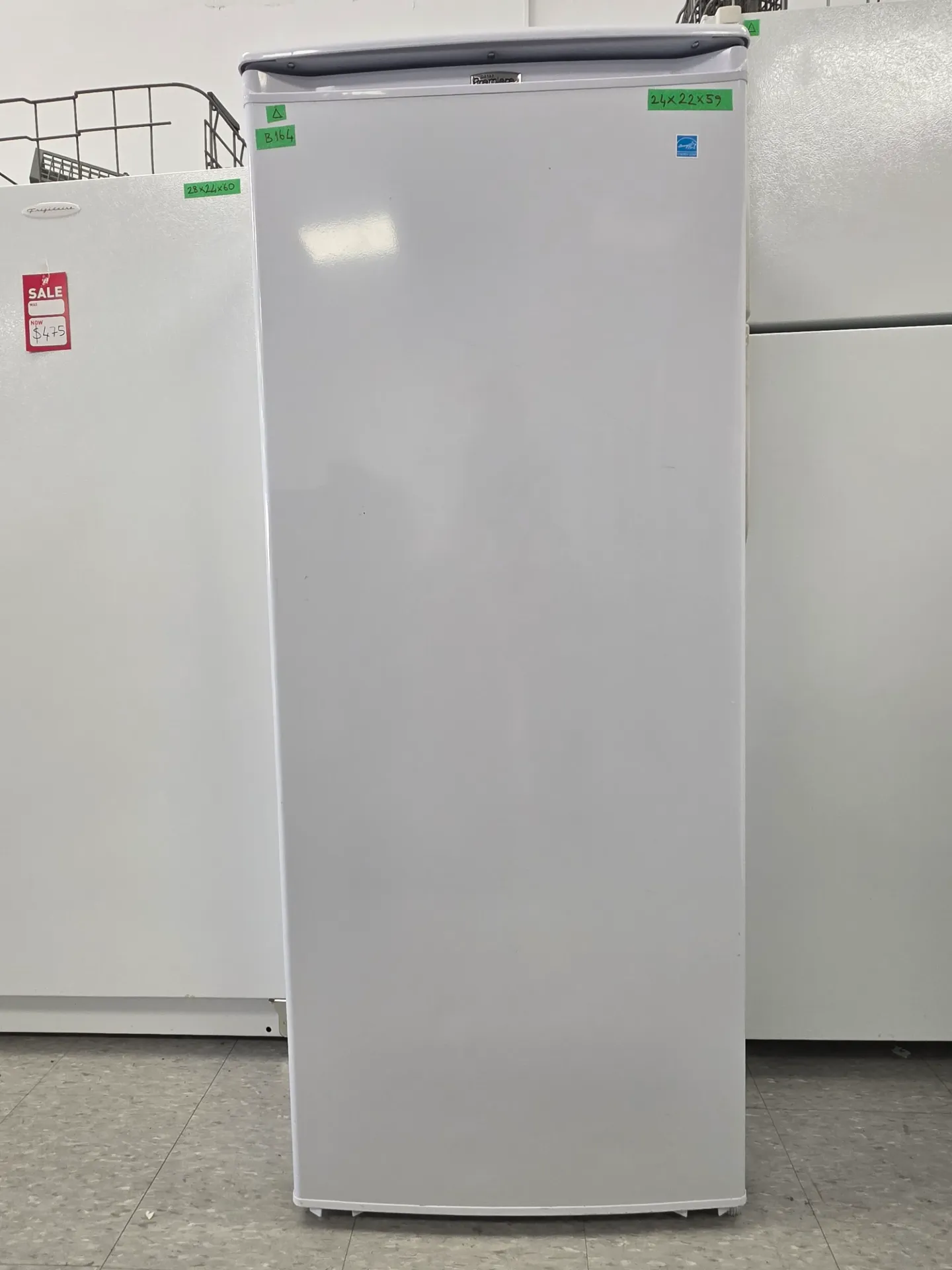 Danby Premiere 24" Upright Freezer-DUFFO85A3WP
