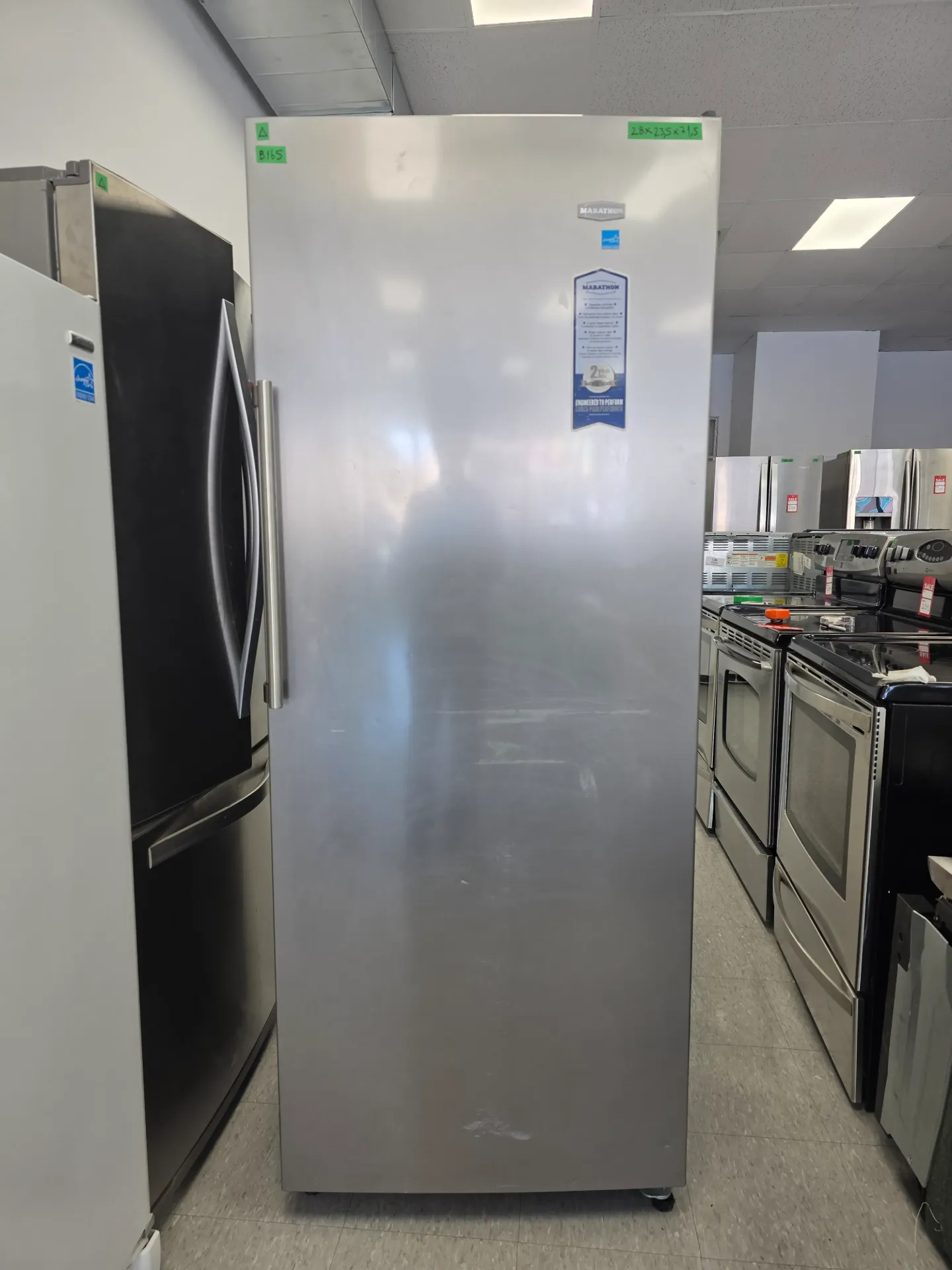 Marathon 28" Upright Freezer-MUF144SS