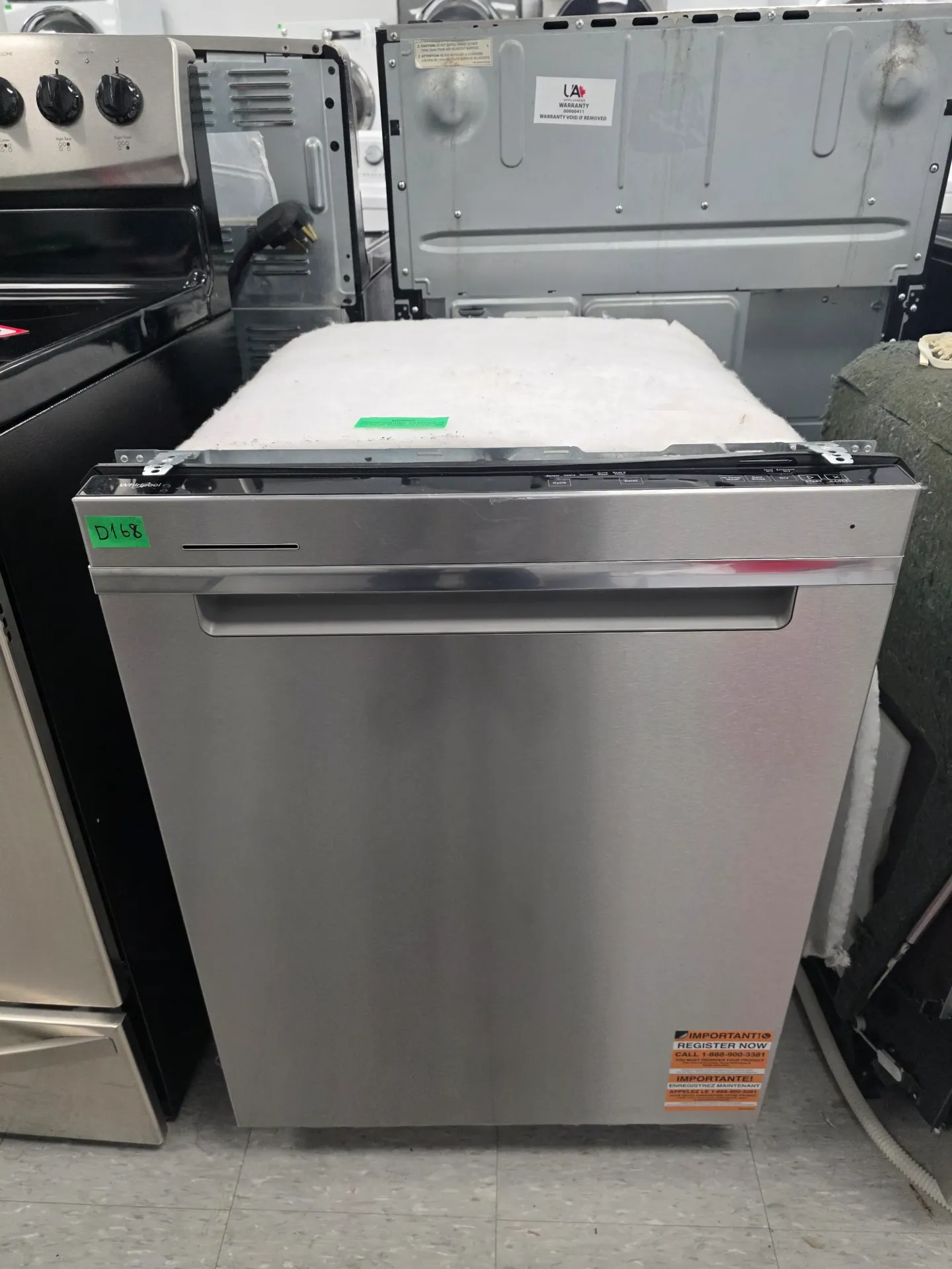Whirlpool 24" Dishwasher-WDTA50SAKZ4