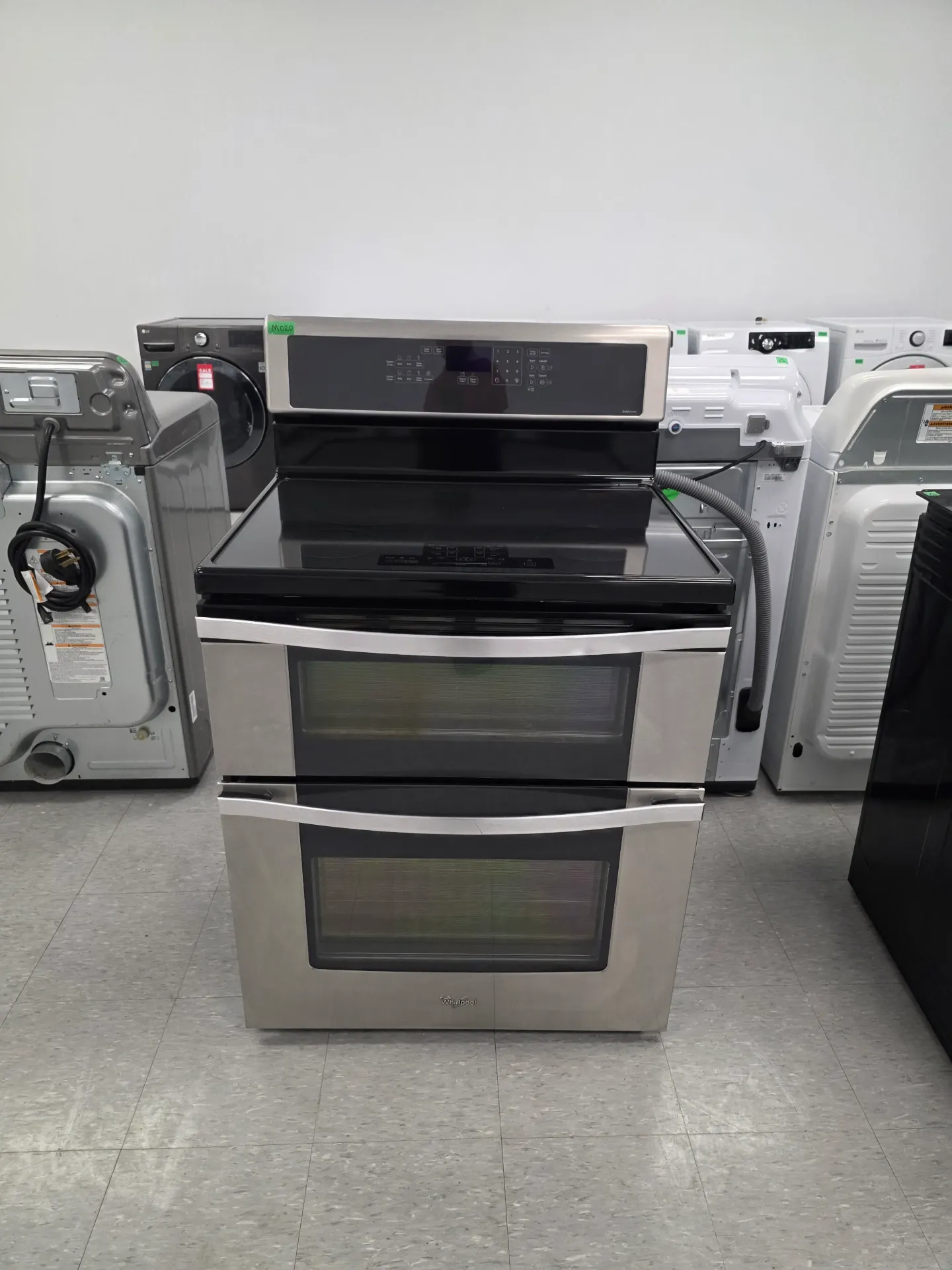 [M020] Whirlpool 30" Induction Double Oven Range -YWGI925C0BS0