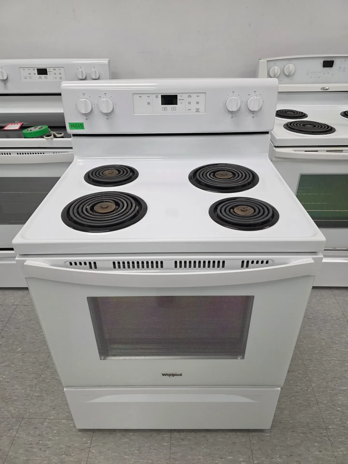 Whirlpool 30" Coil Top Range-YWFC31550JW3