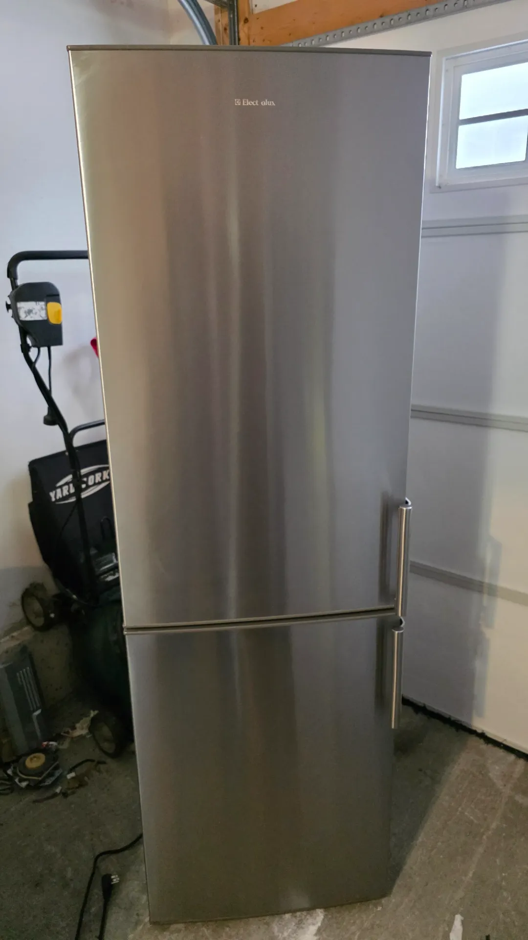 Stainless Steel Bottom Freezer Refrigerator