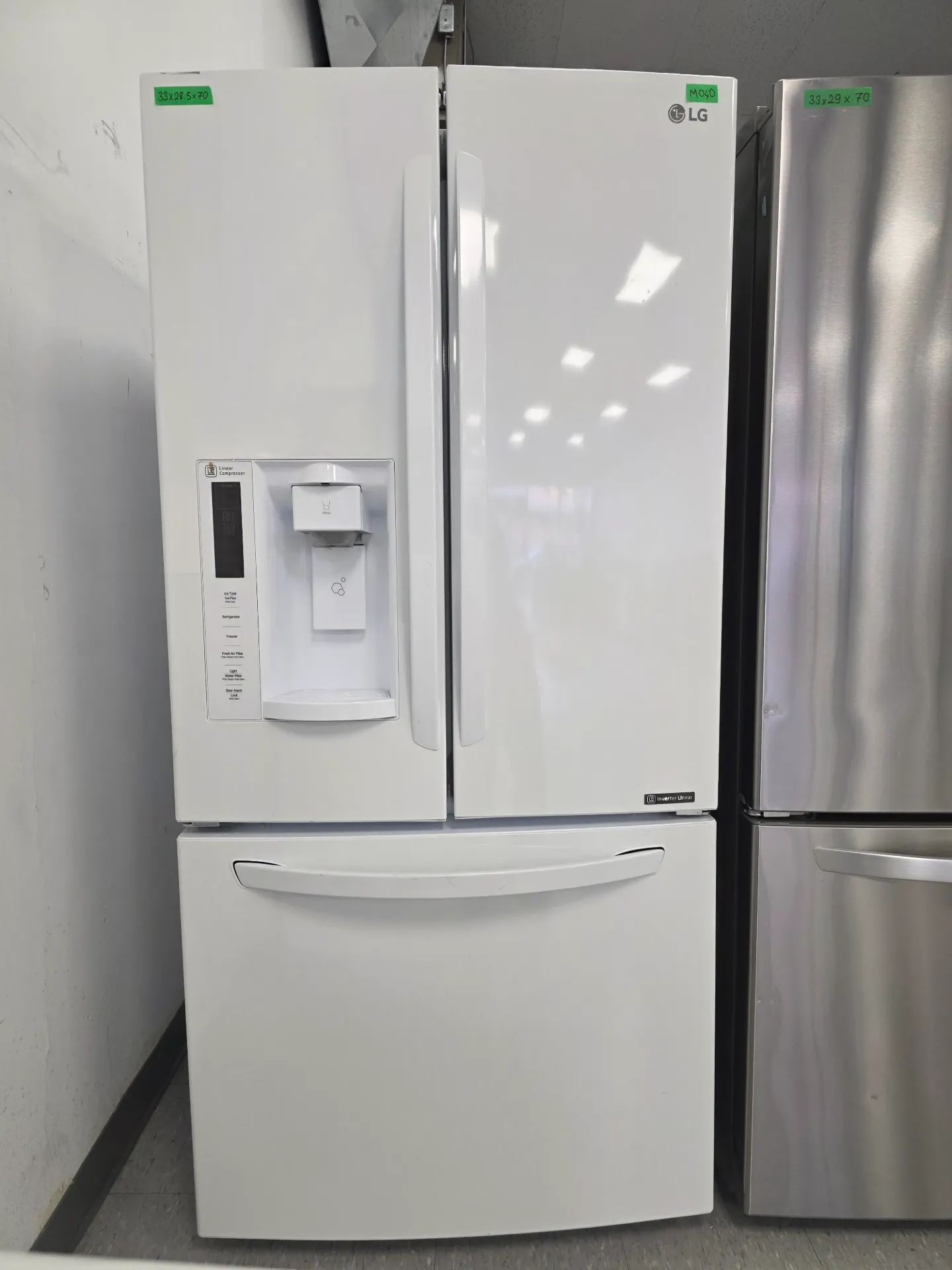LG 32" French Door Fridge-LFXS24623W