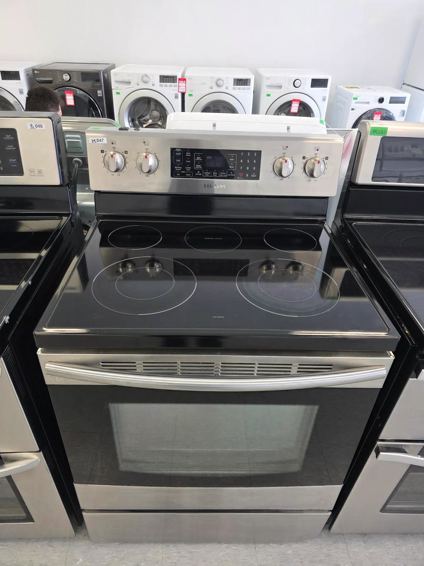 Samsung 30" Glass Top Range-FE-R500WX