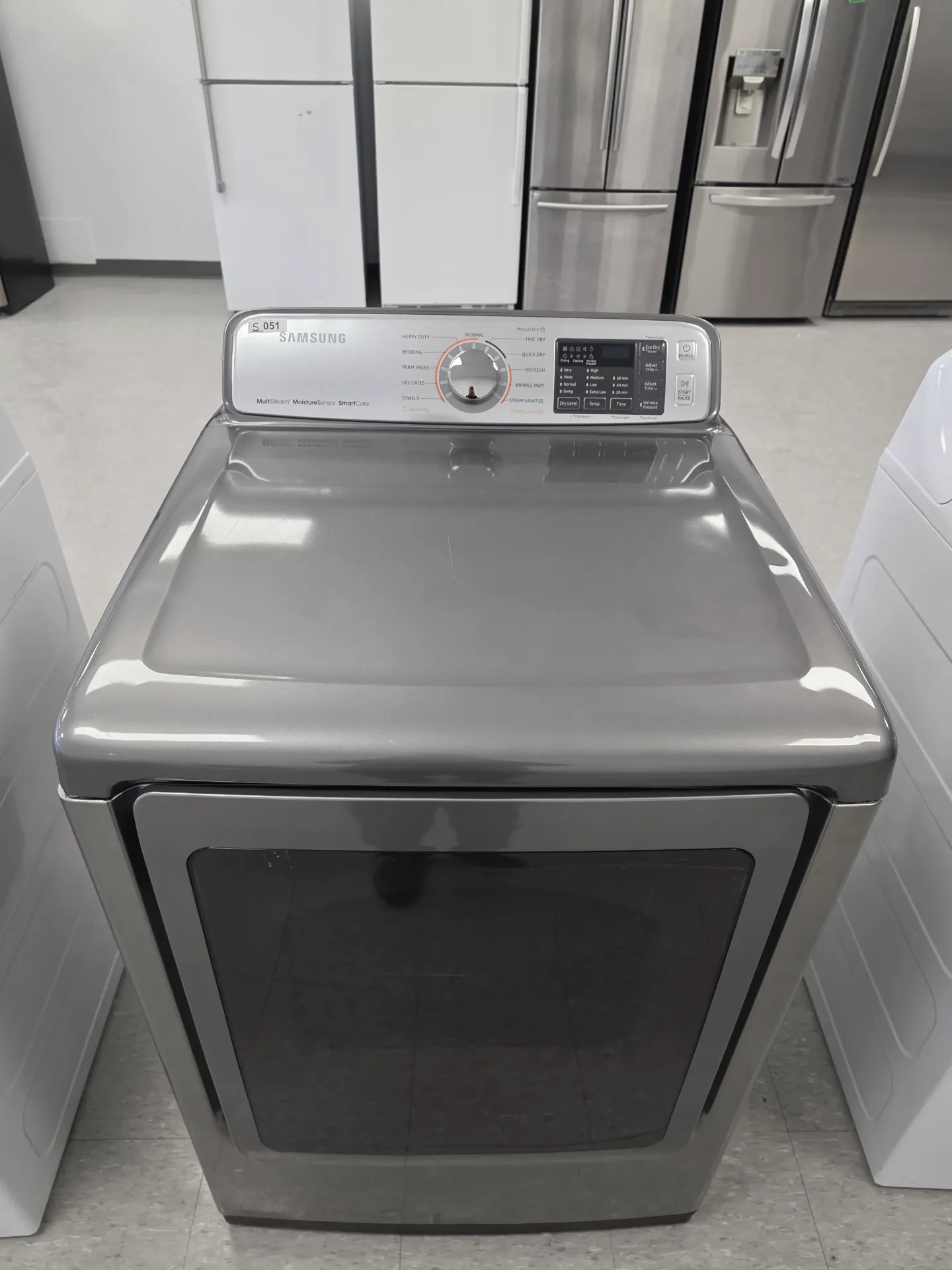 Samsung 27" Top Load Dryer-DVE50M7450P