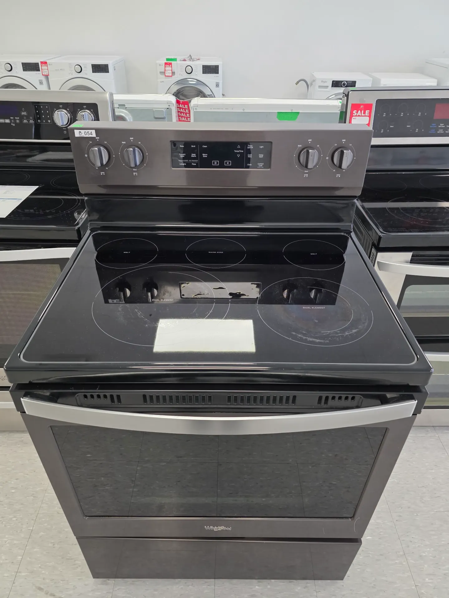 Whirlpool 30" Glass Top Range-YWFE550S0HV0
