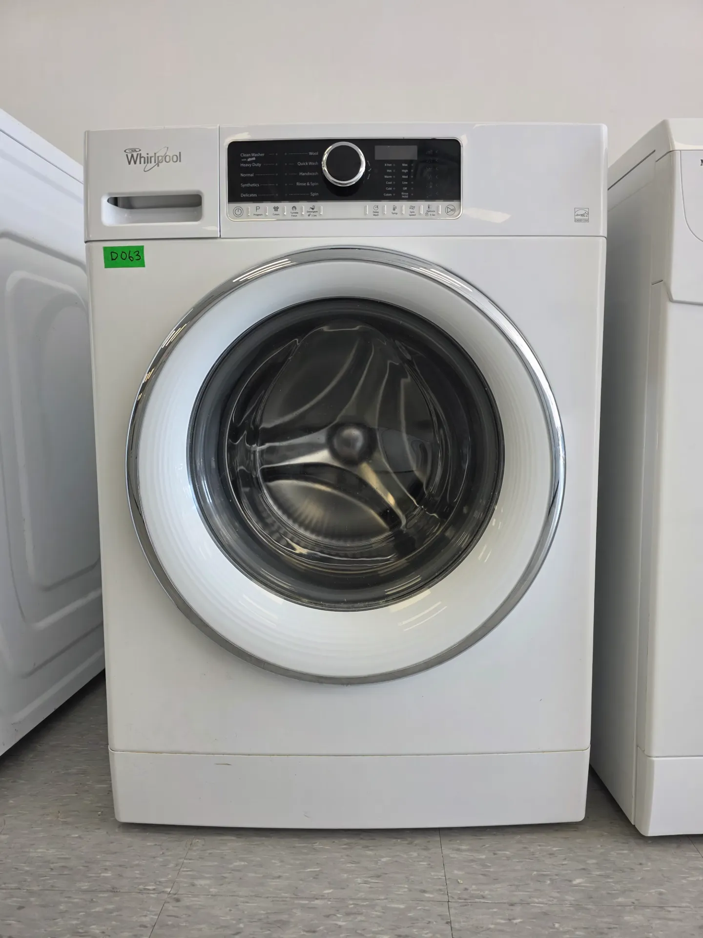 Whirlpool 24" Front Load Washer-WFW5090GW
