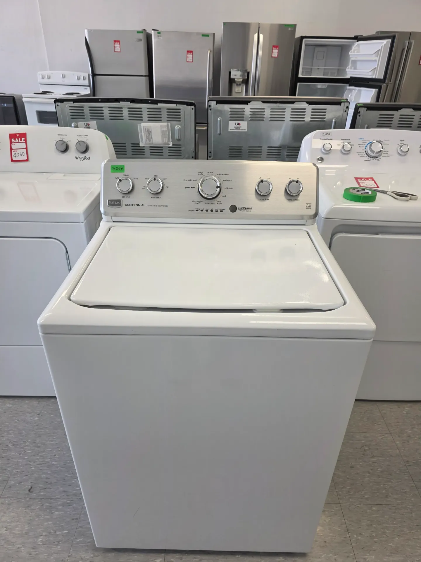 Maytag 27" Top Load Washer-MVWC425BW1
